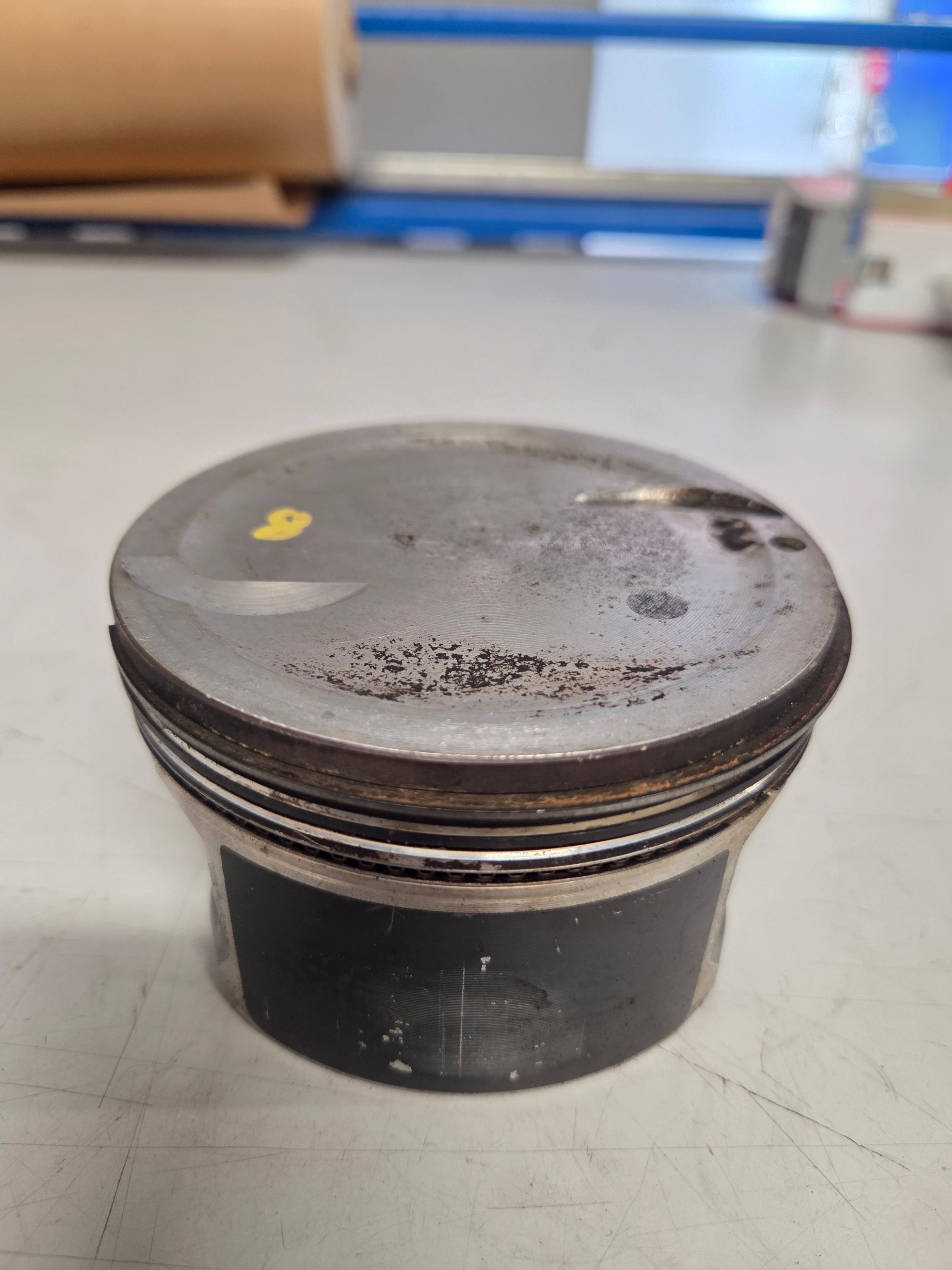 Used GM LS 6.0 Dished Piston Set, Standard Bore