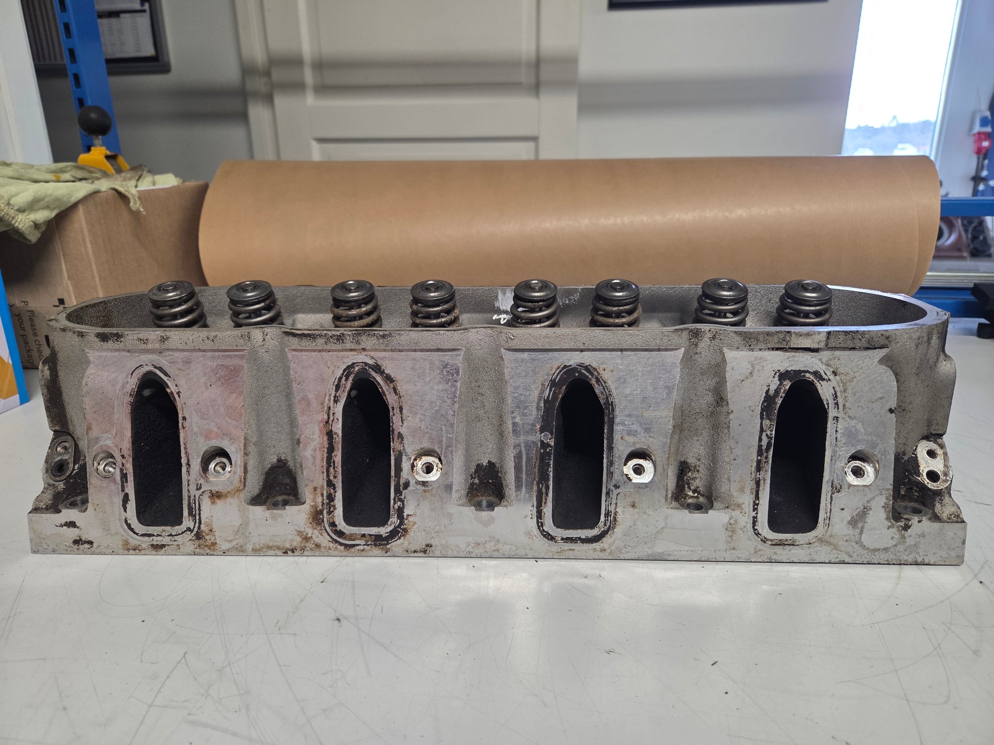 Used 317 Cylinder Head #024