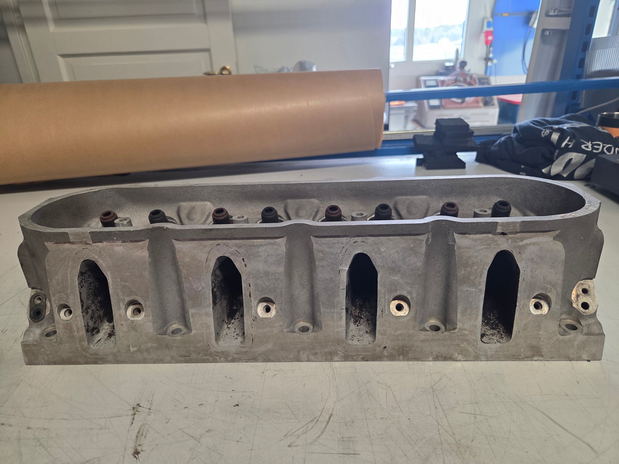Used 317 Cylinder Head #054