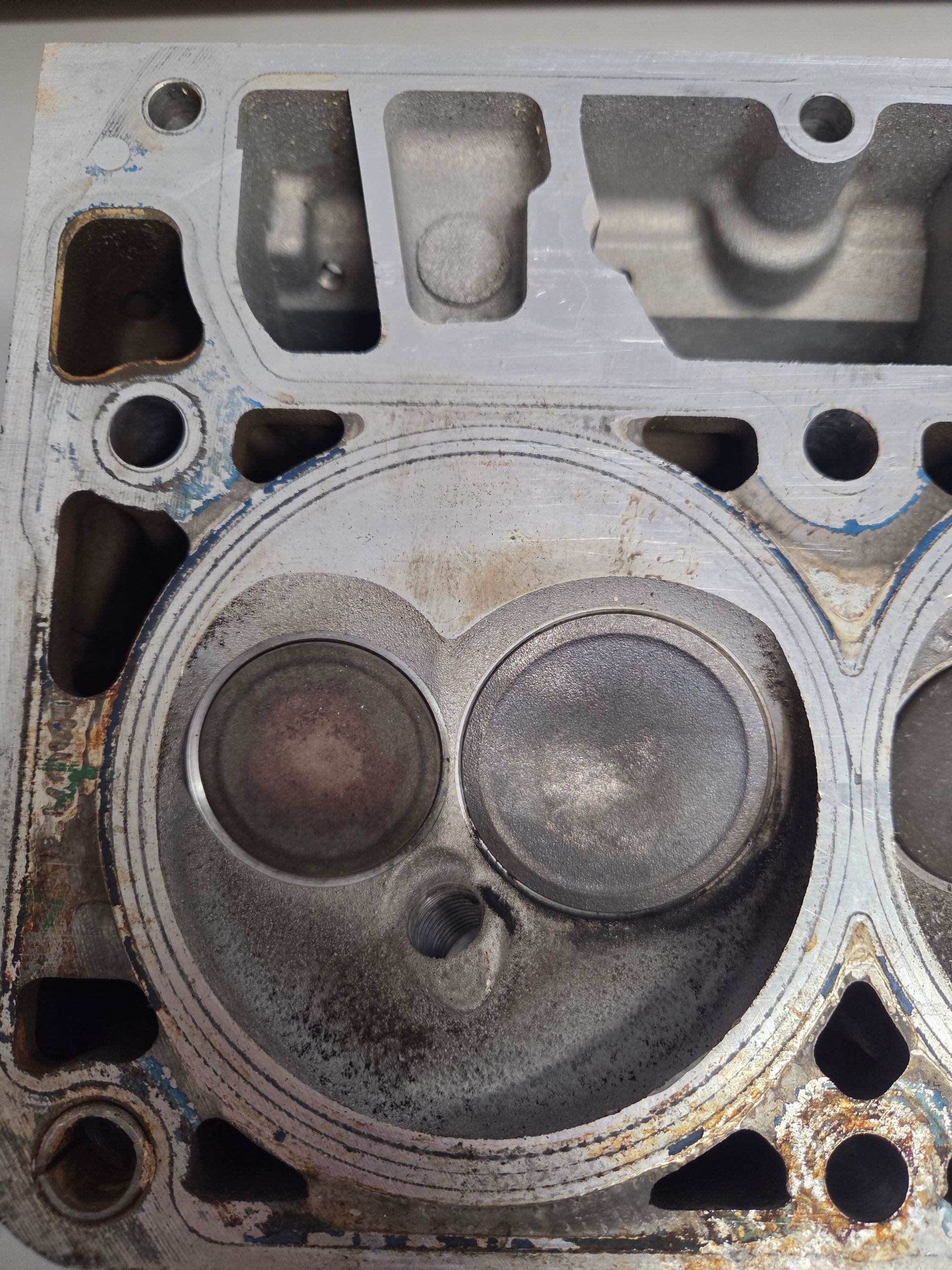 Used 317 Cylinder Head #046