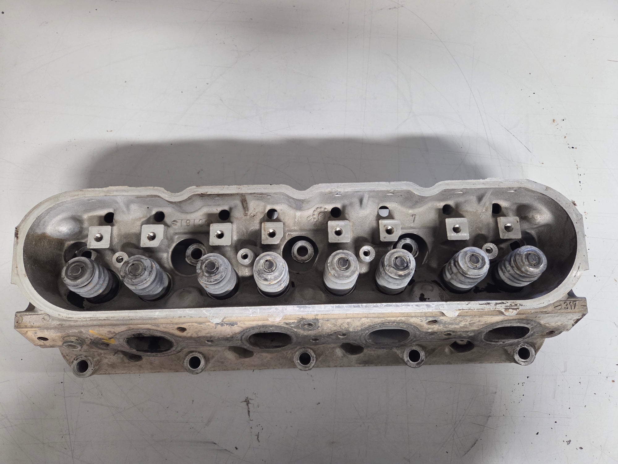 Used 317 Cylinder Head #013