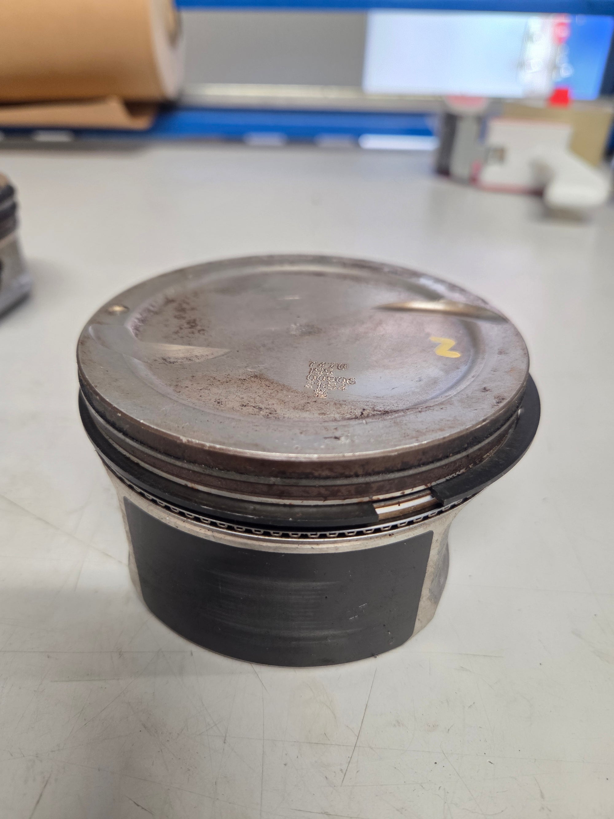 Used GM LS 6.0 Dished Piston Set, Standard Bore