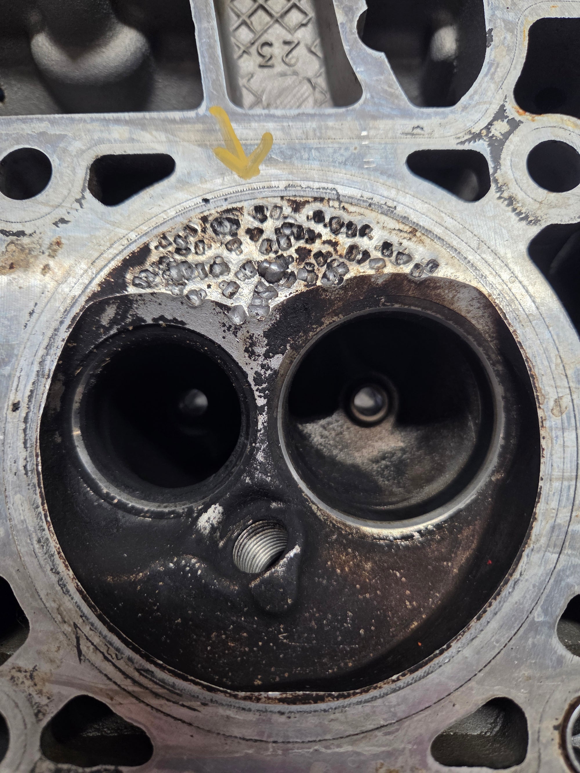 Used 706 Cylinder Head #028