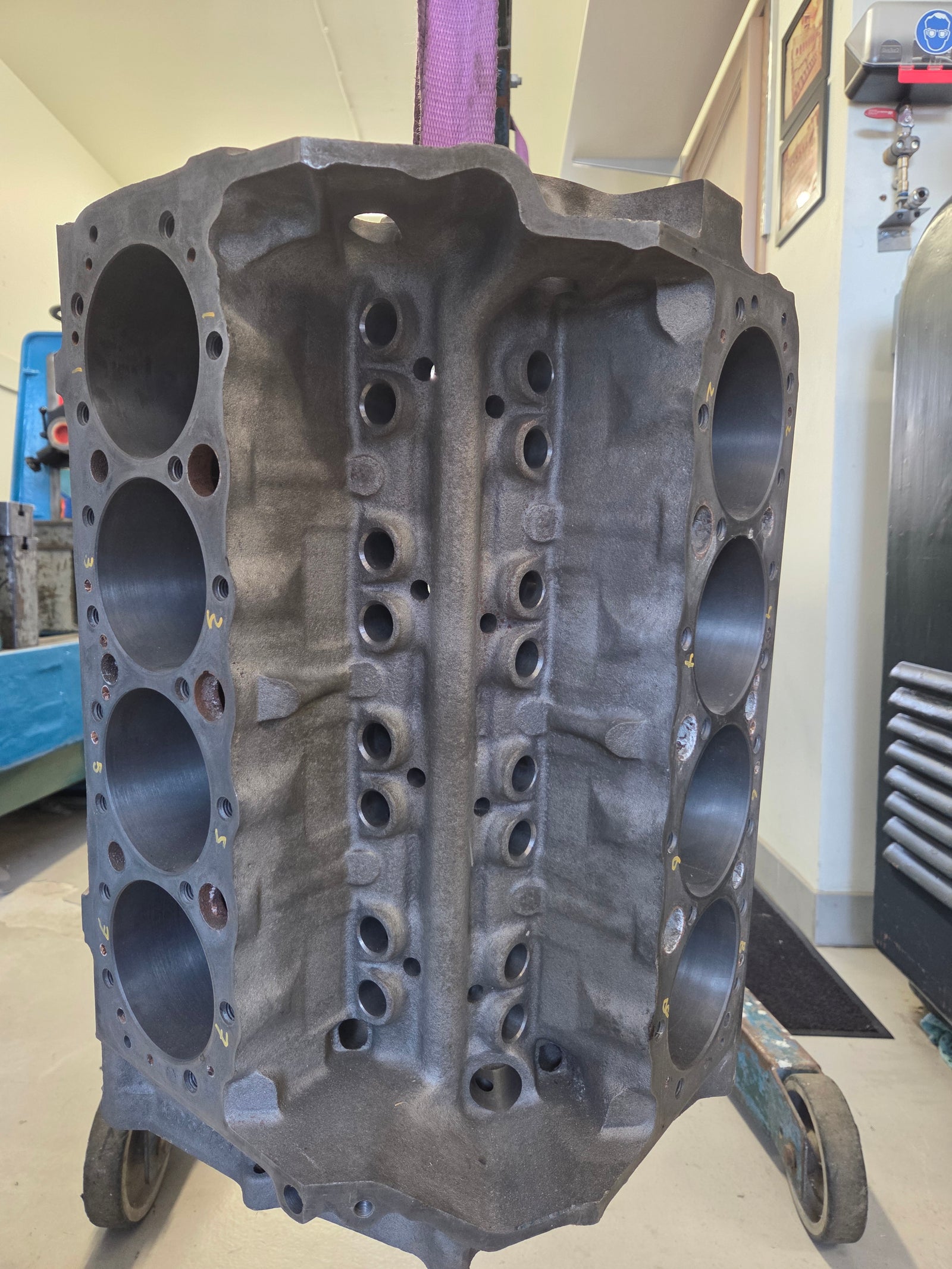 Used Chevrolet Small Block 350 Engine Block 109