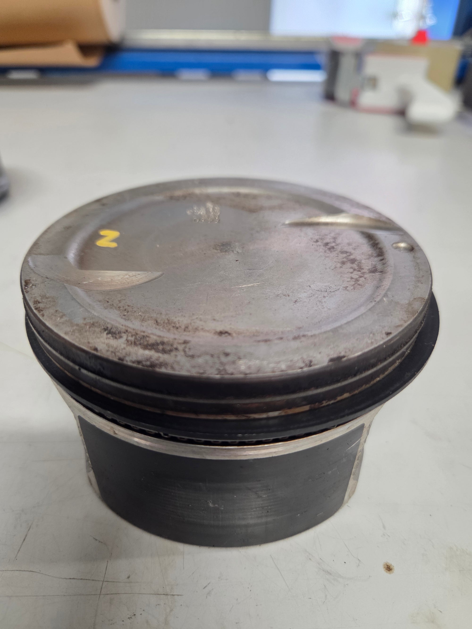 Used GM LS 6.0 Dished Piston Set, Standard Bore