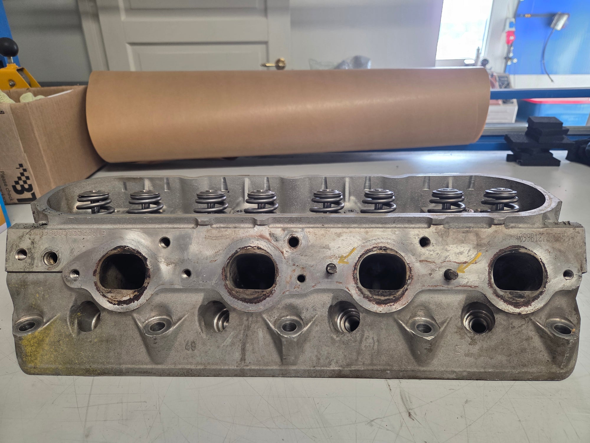 Used 317 Cylinder Head #046