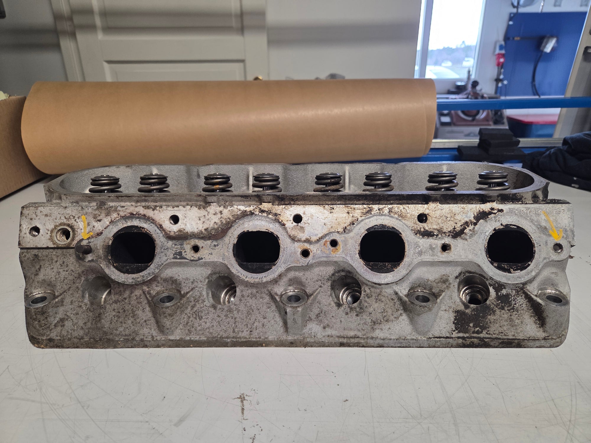 Used 317 Cylinder Head #024