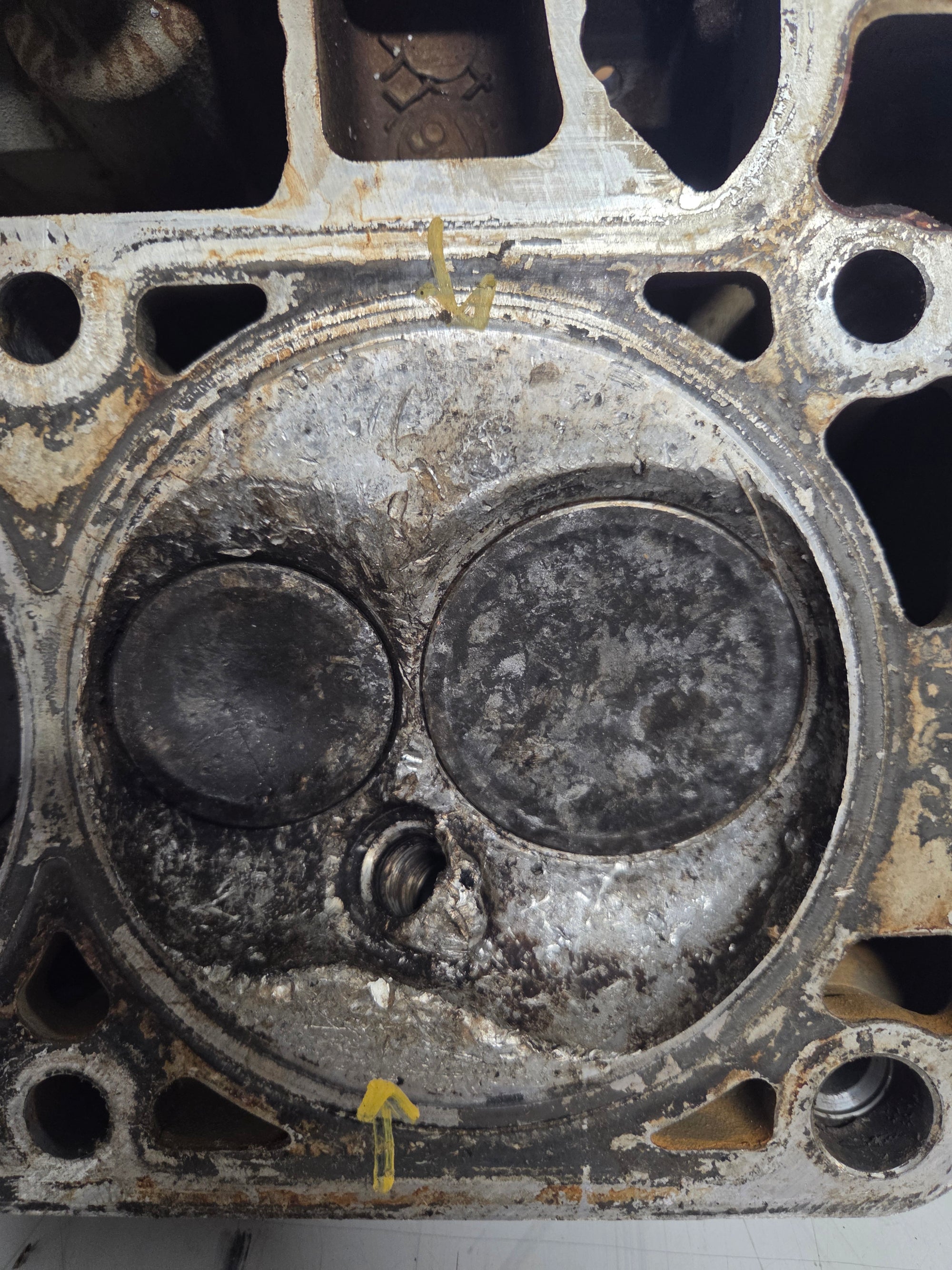 Used 5364 Cylinder Head #040