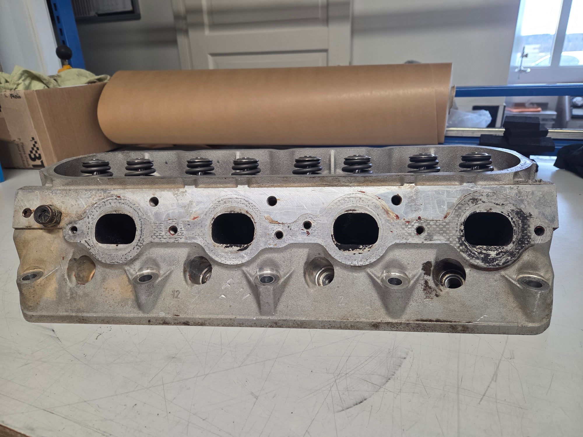 Used 317 Cylinder Head #014