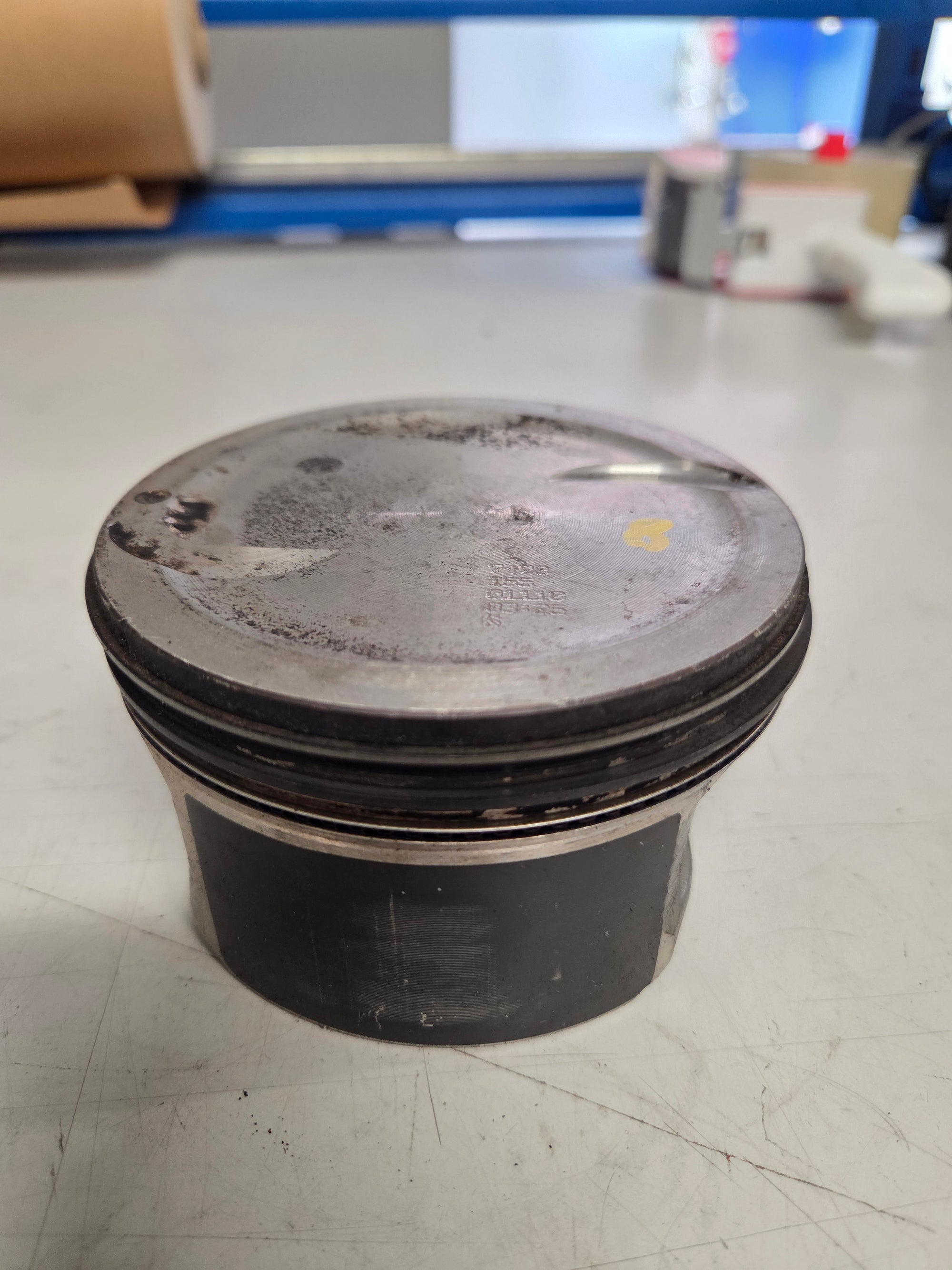 Used GM LS 6.0 Dished Piston Set, Standard Bore