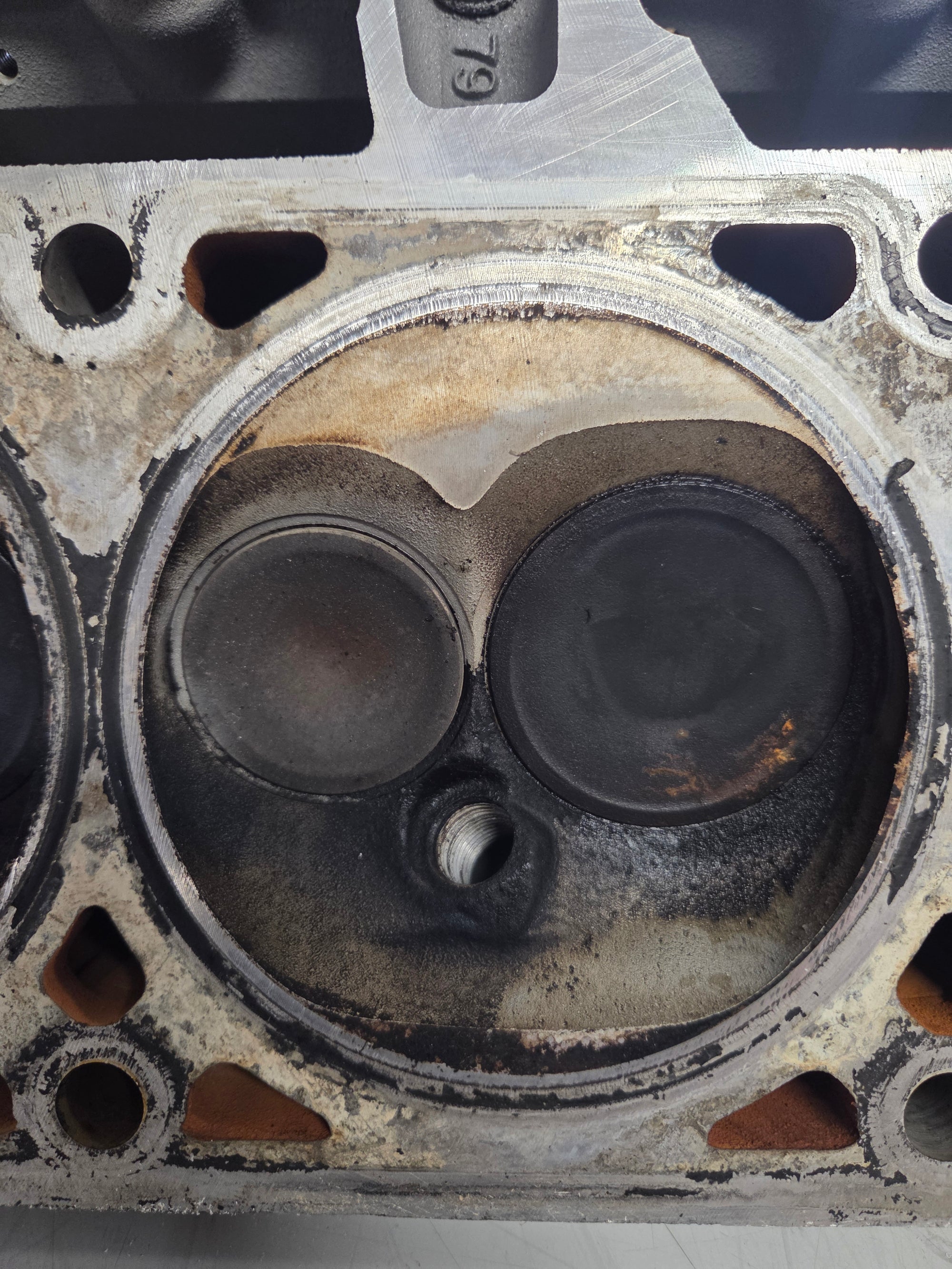 Used 799 Cylinder Head #058