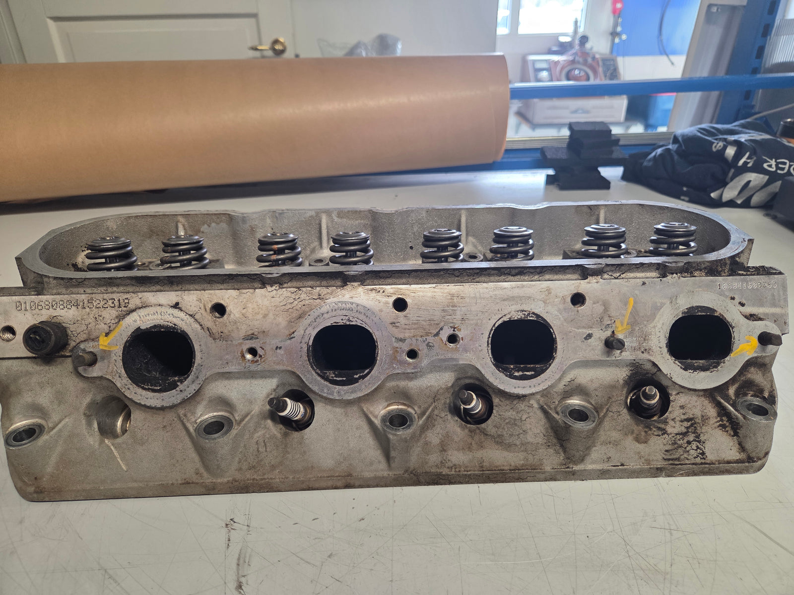Used 317 Cylinder Head #061