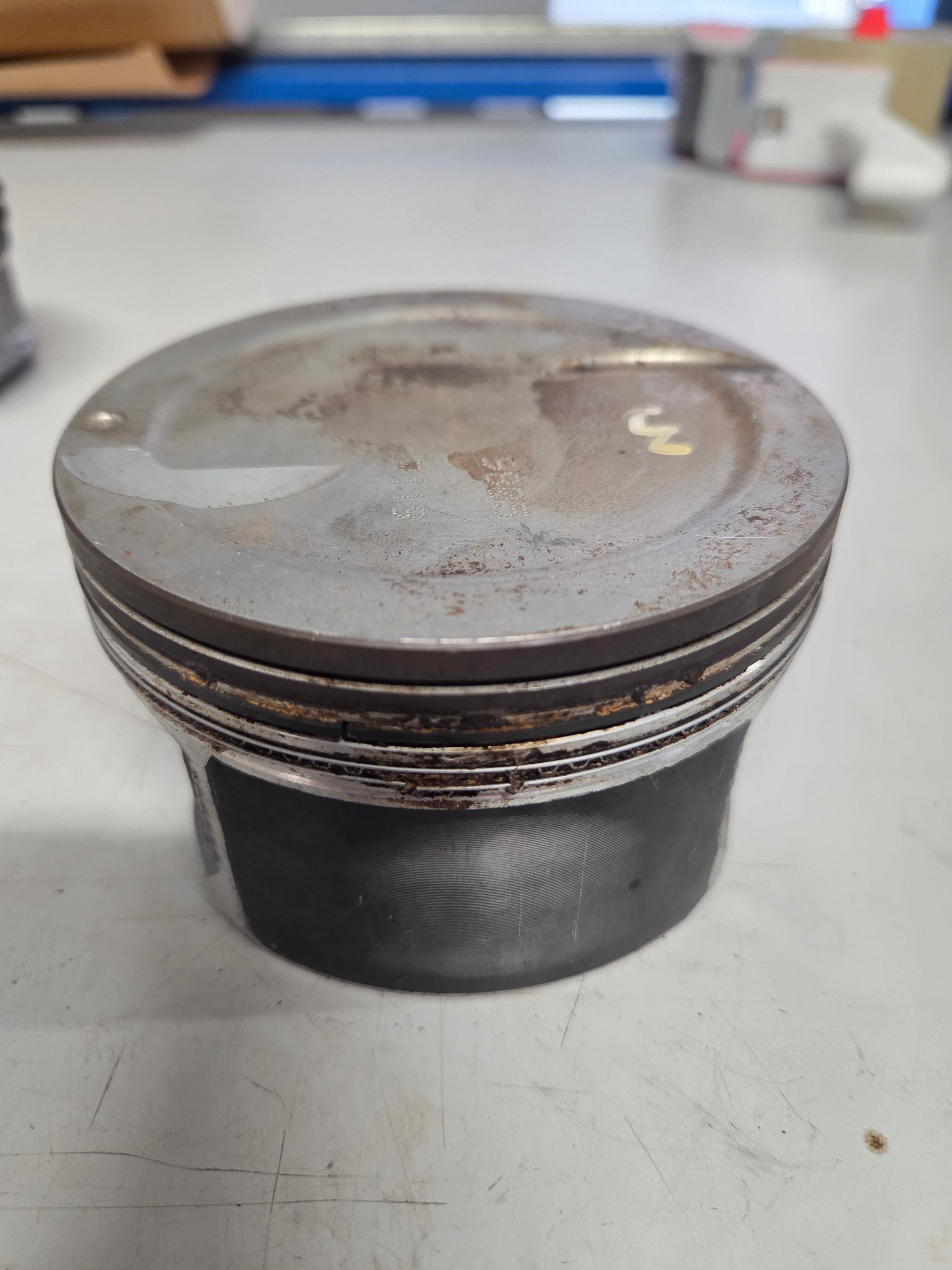 Used GM LS 6.0 Dished Piston Set, Standard Bore