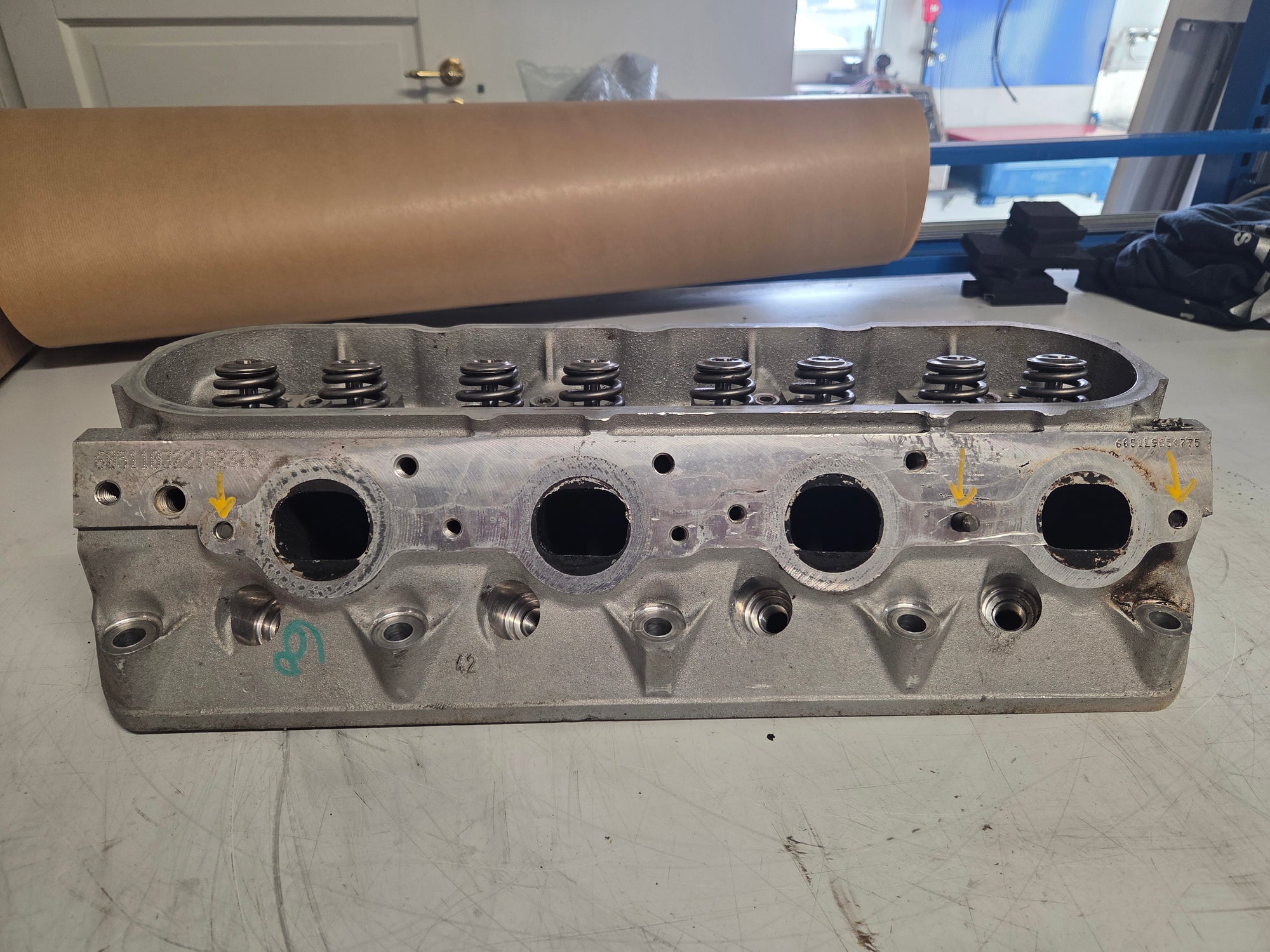 Used 317 Cylinder Head #056