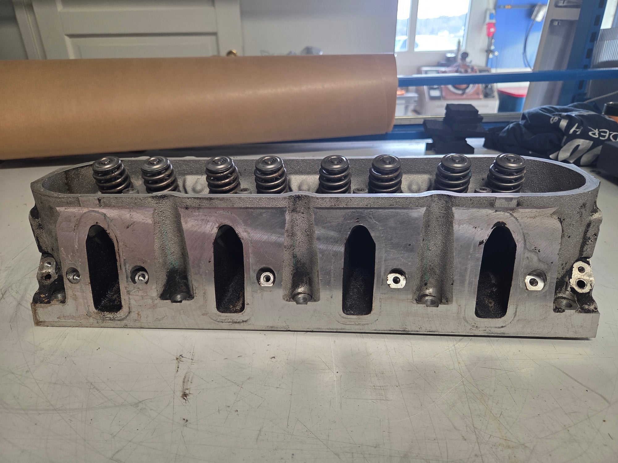 Used 317 Cylinder Head #056
