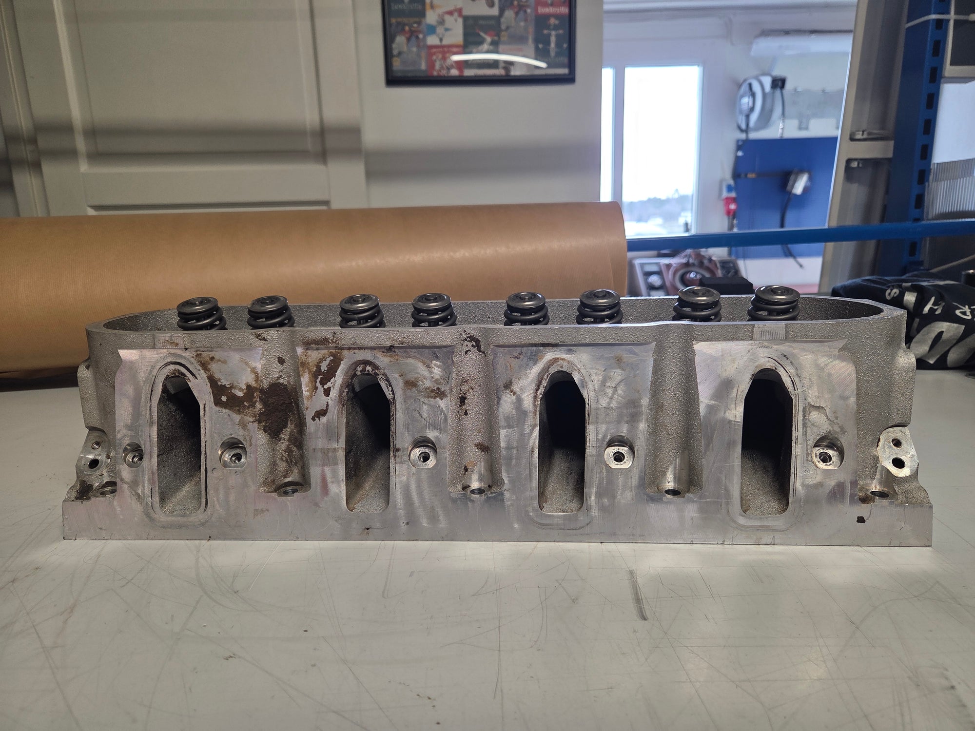Used 317 Cylinder Head #014